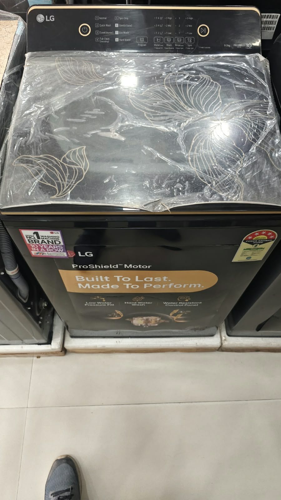 Lg top load Washing Machine 9 kg