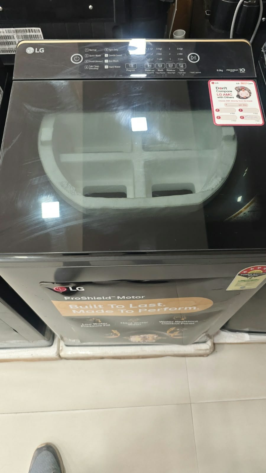 Lg top load Washing Machine 8 kg