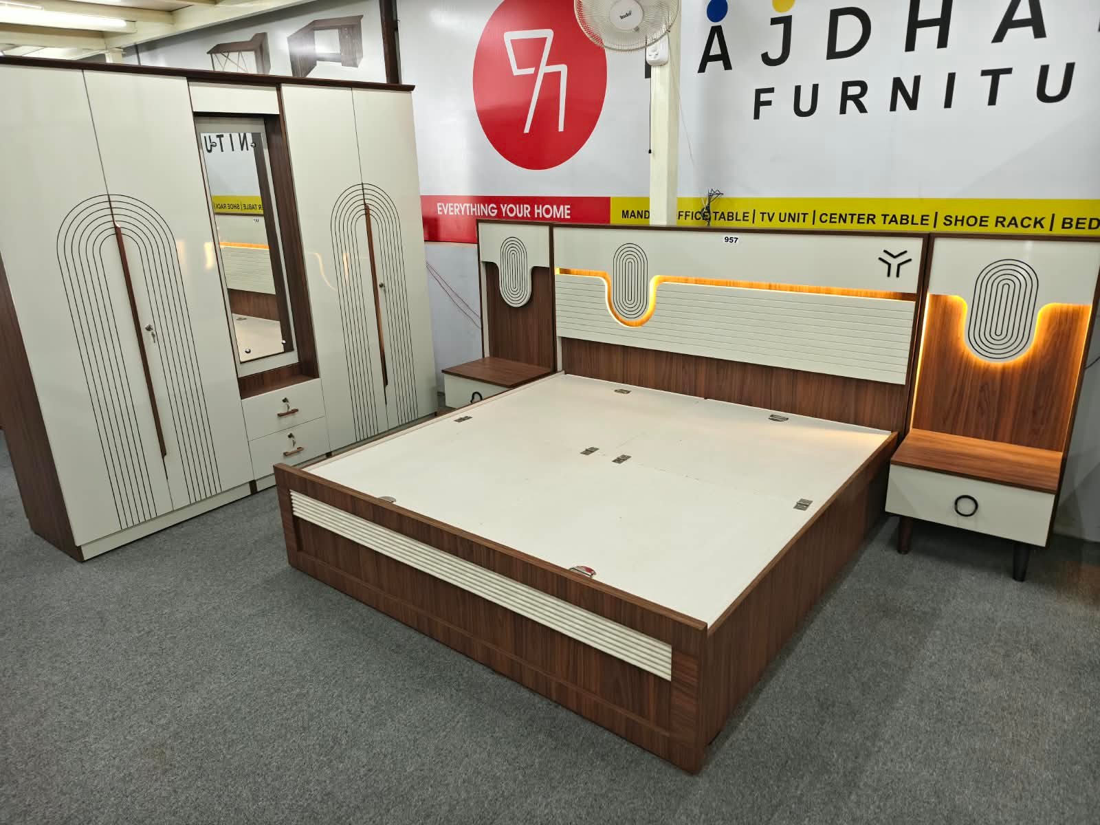 Double bed